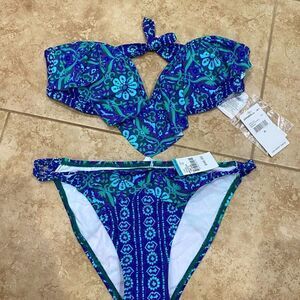NWT O’Neil Bikini Blue and Purple